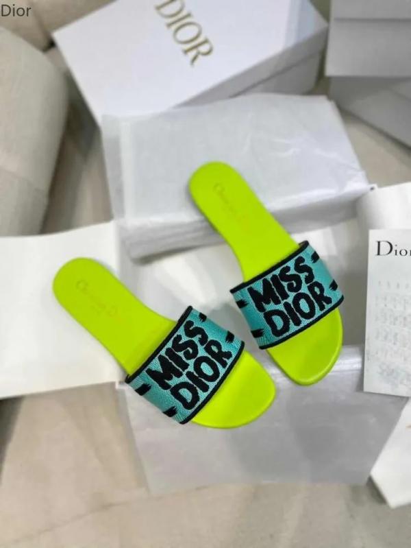Miss Di_or Premium Dway Slide With OG Box & Carry Bag (Neon - 1061)