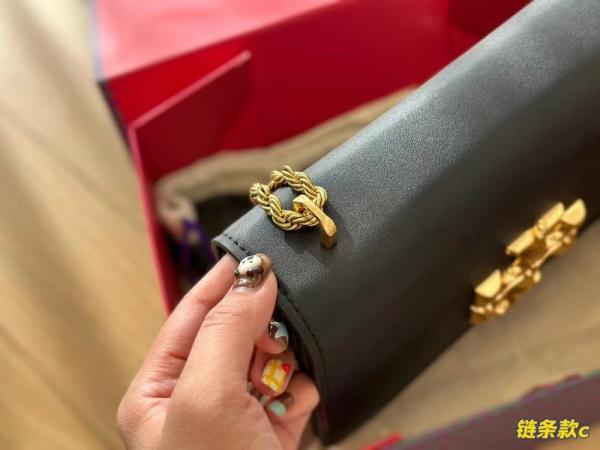 Eleanor Elite Quality Large Shoulder Bag With OG Box & Premium Dust Bag (Black - 939)