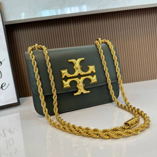 Eleanor Premium Quality Shoulder Bag With OG Box & Dust Bag (Green - 565)