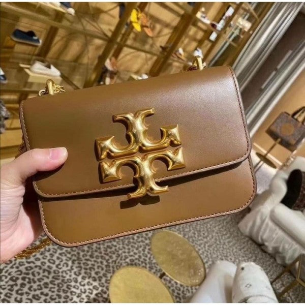 Eleanor Premium Quality Shoulder Bag With OG Box & Dust Bag (Brown - 737)