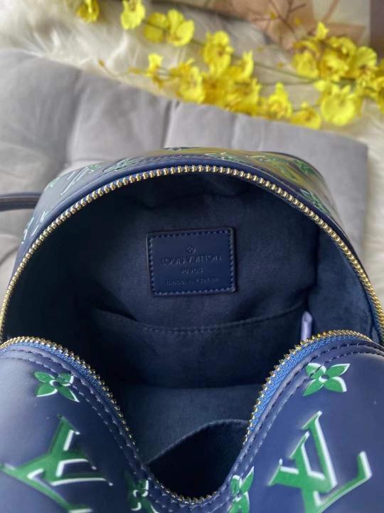 Limited Edition 2025 New Square Bag With Dust Bag (Navy Green - 964)