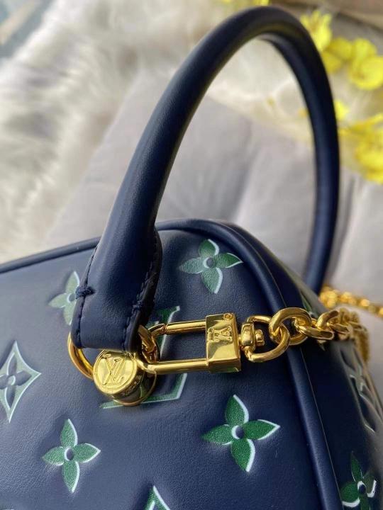 Limited Edition 2025 New Square Bag With Dust Bag (Navy Green - 964)