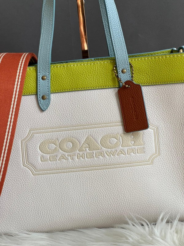 Field Tote Bag With OG Double Box & Dust Bag & Shoulder Strap (Multi - 975)