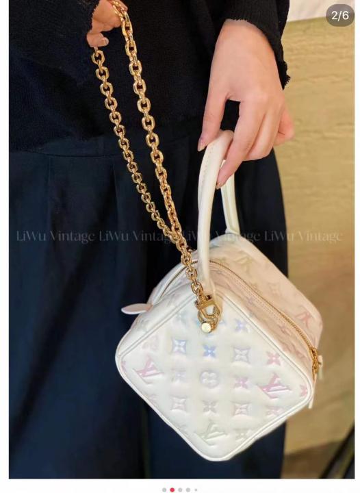 Limited Edition 2025 New Square Bag With Dust Bag (White - 963)