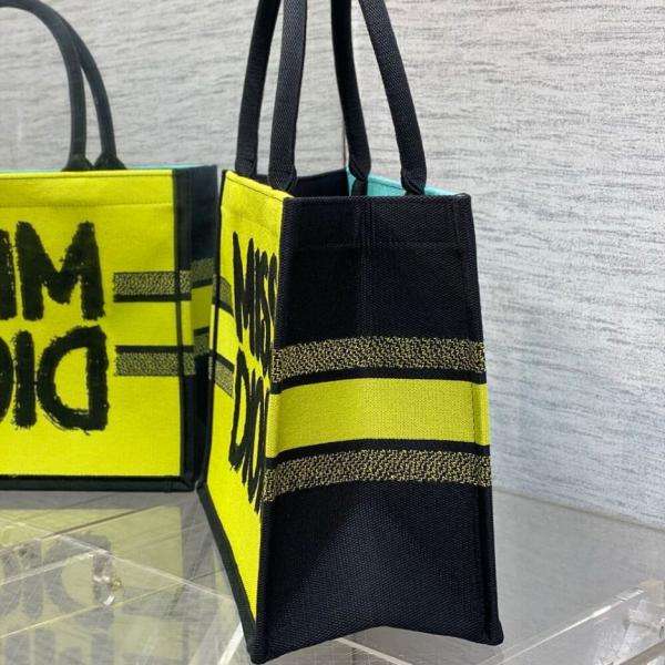 Book Tote With OG Box & Dust Bag & Scarf (Yellow - 1030)