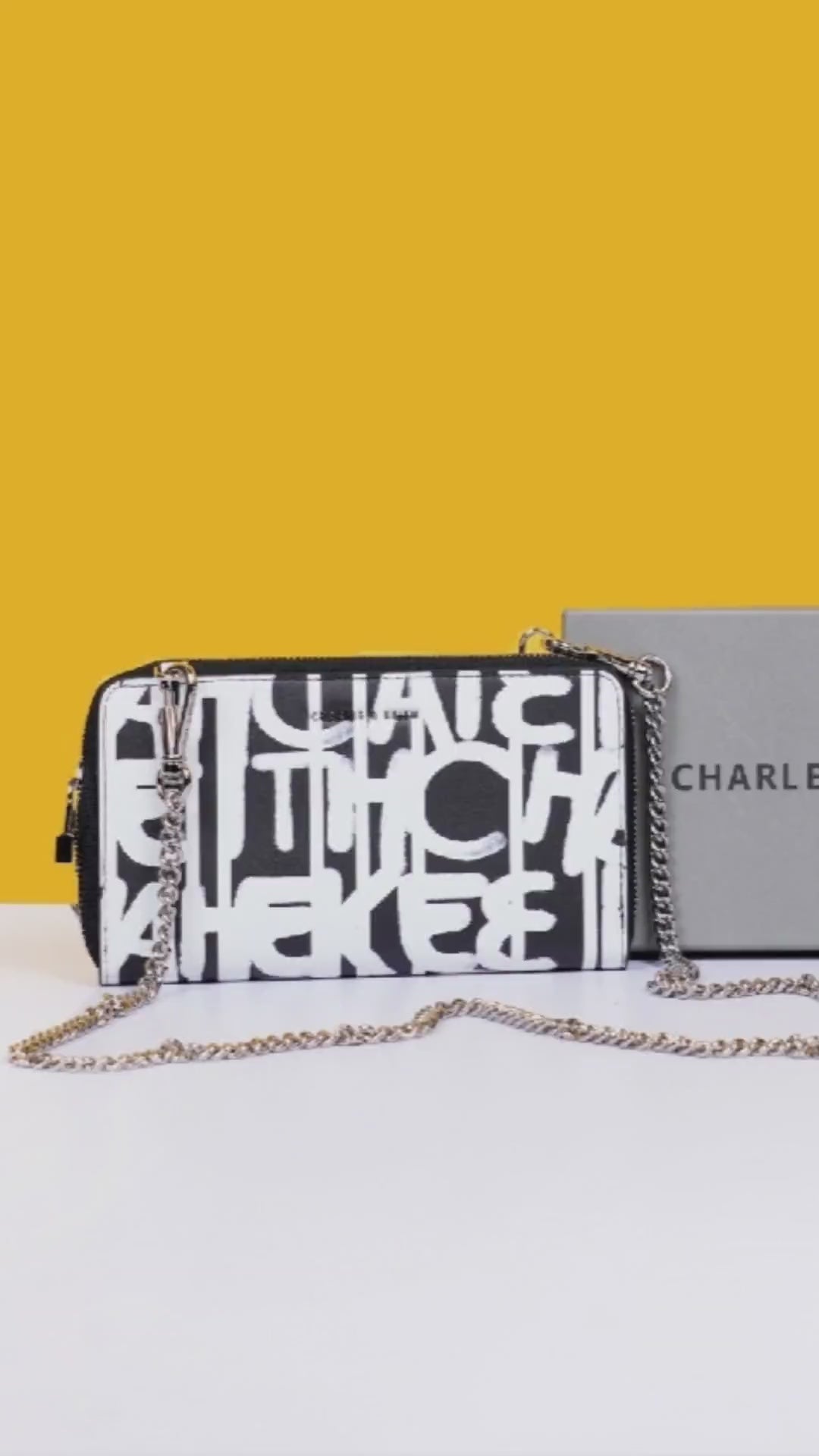 Chain On Wallet With OG Box & Dust Bag (Multi - 858)