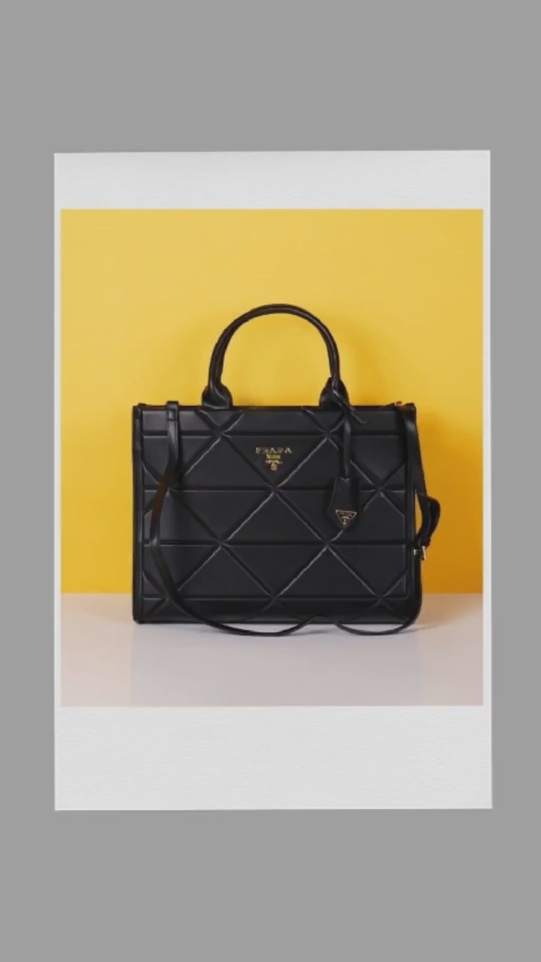 Symbole Tote Bag With Dust Bag (Black - 403)