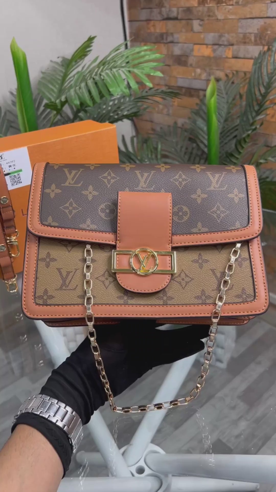 Dauphine Monogram Bag With OG Box & Dust Bag (Brown - 235)