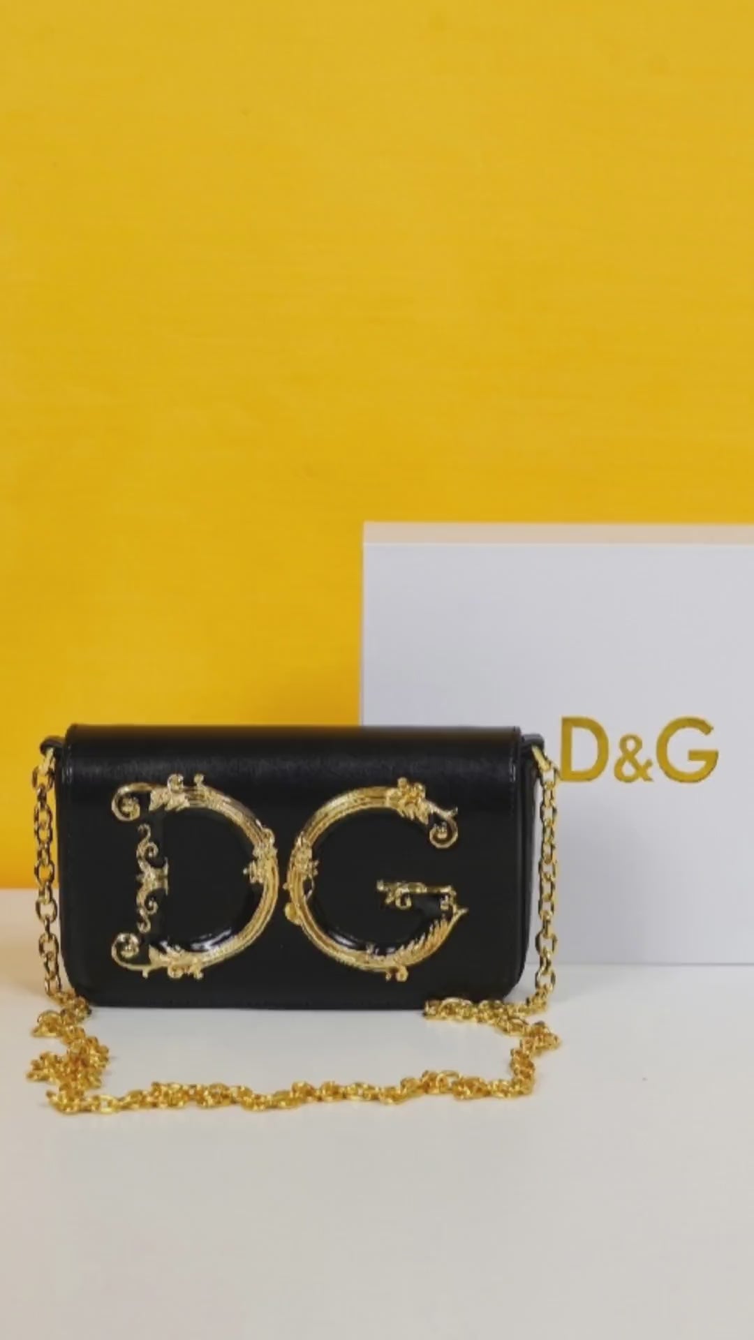 Nappa Leather Shoulder Bag WIth OG Box & Dust Bag (Black - 988)
