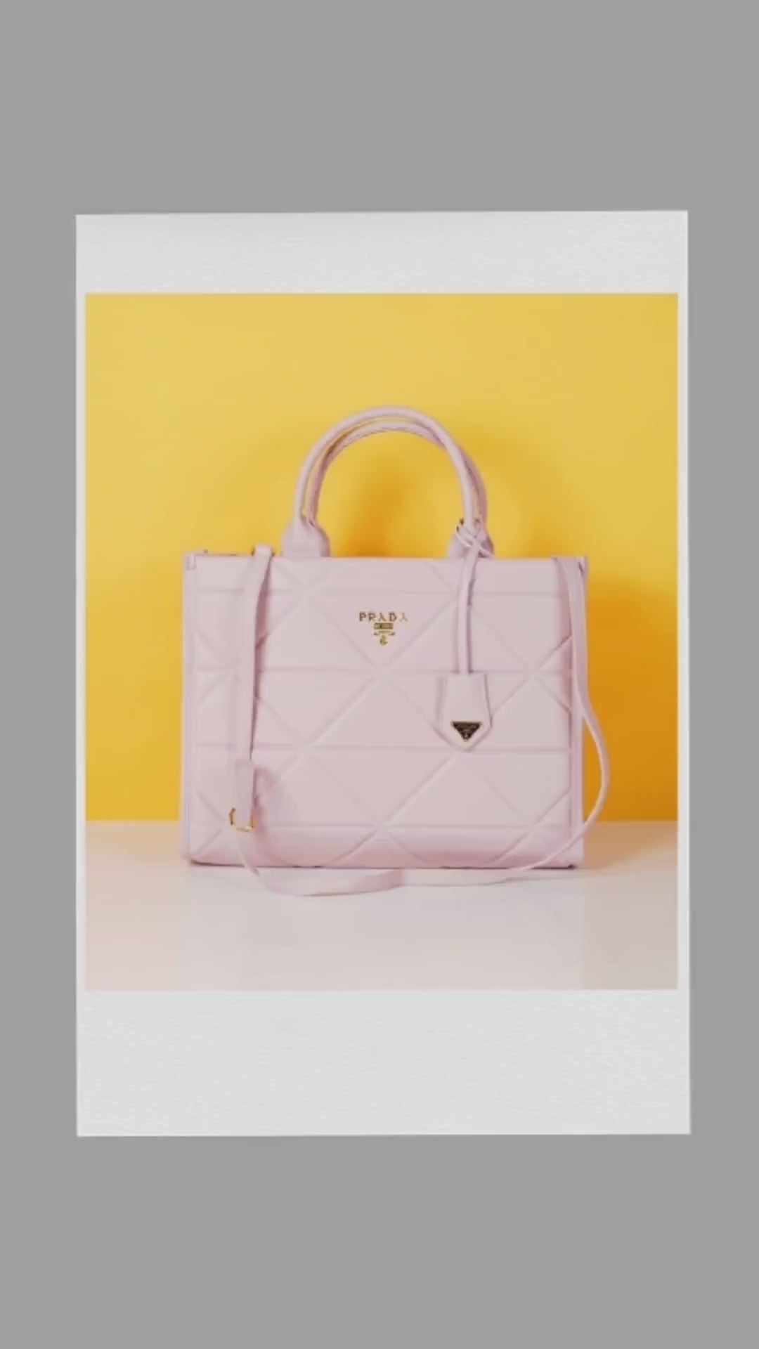 Symbole Tote Bag With Dust Bag (Pink - 404)