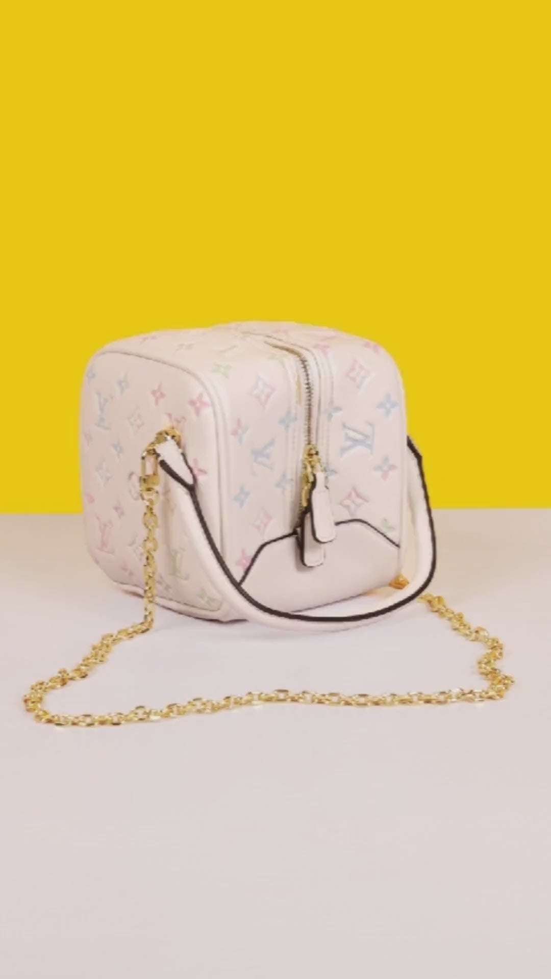Limited Edition 2025 New Square Bag With Dust Bag (White - 963)